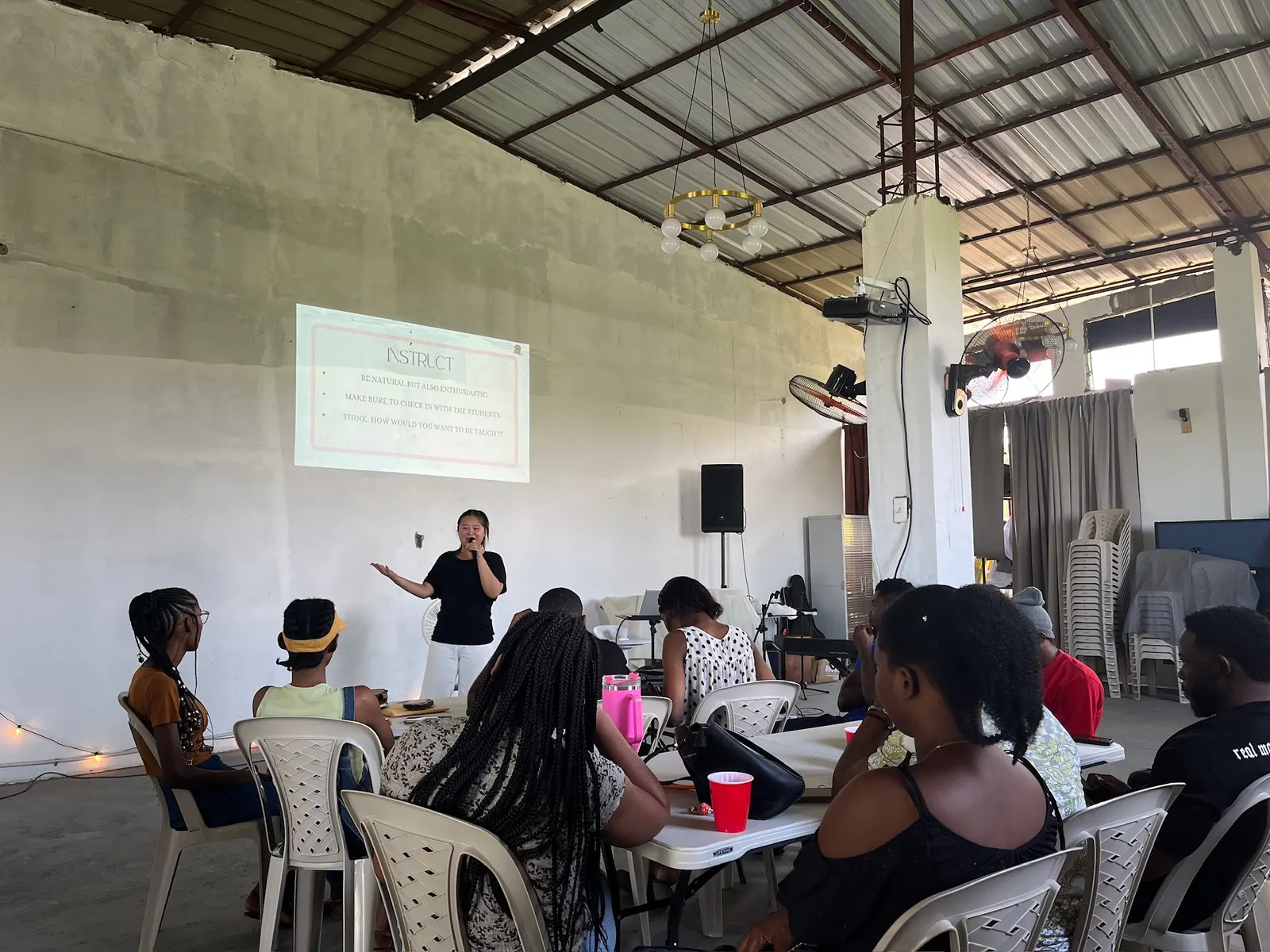 A HADA training workshop in progress